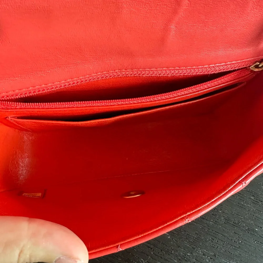CHANEL Red Rectangular Mini - Picture 6 of 17